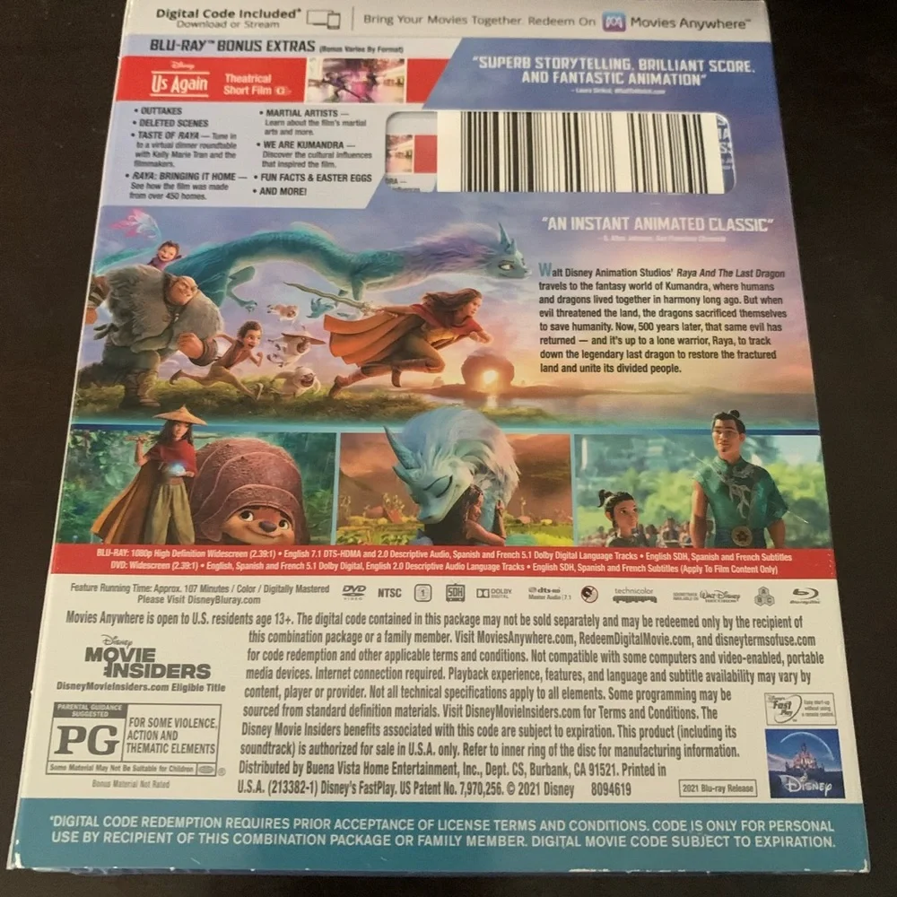 Disney Rava dvd - Picture 2 of 3